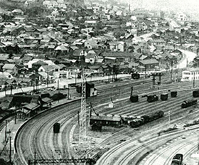 1969年頃の小樽若竹町