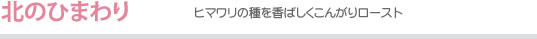 北のひまわり ヒマワリの種を香ばしくこんがりロースト